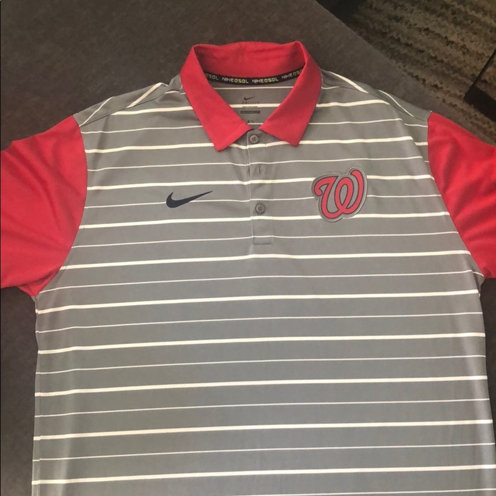 Washington Nationals Golf Polo